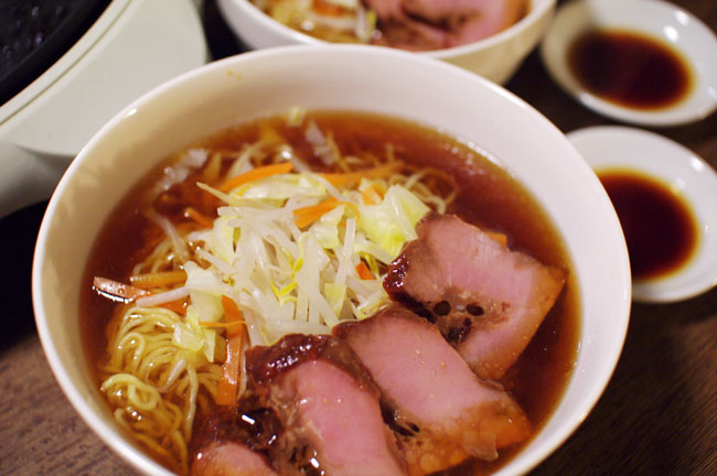 ラーメンと誕生日餃子 こんだて一週間